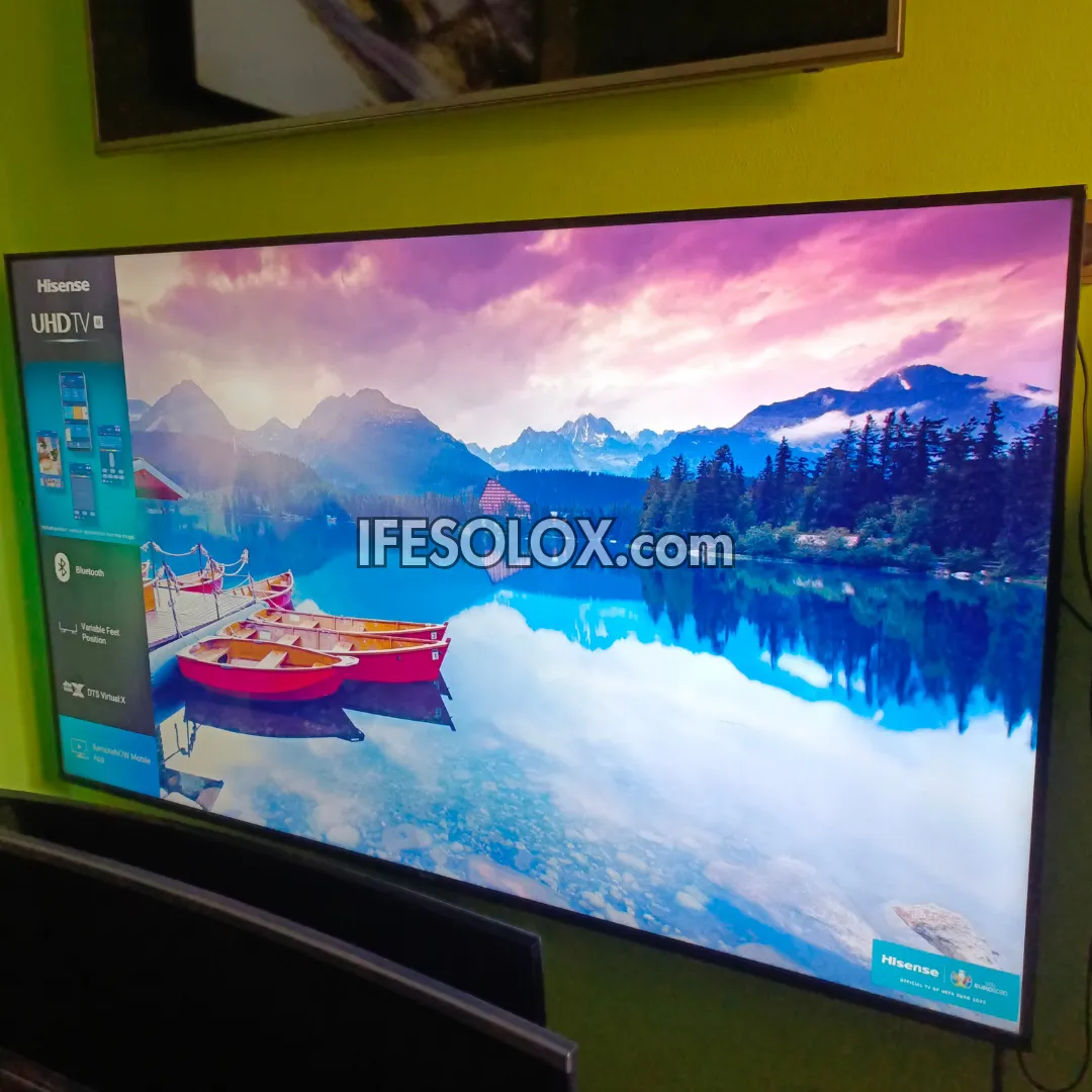 Hisense 75 inch VIDAA Smart 4K UHD LED TV (Built-in WiFi, AnyView) - Foreign Used