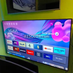 Hisense 75 inch VIDAA Smart 4K UHD LED TV (Built-in WiFi, AnyView) - Foreign Used