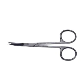 HS Iris Scissors 4" Curved Stiainless Steel Each