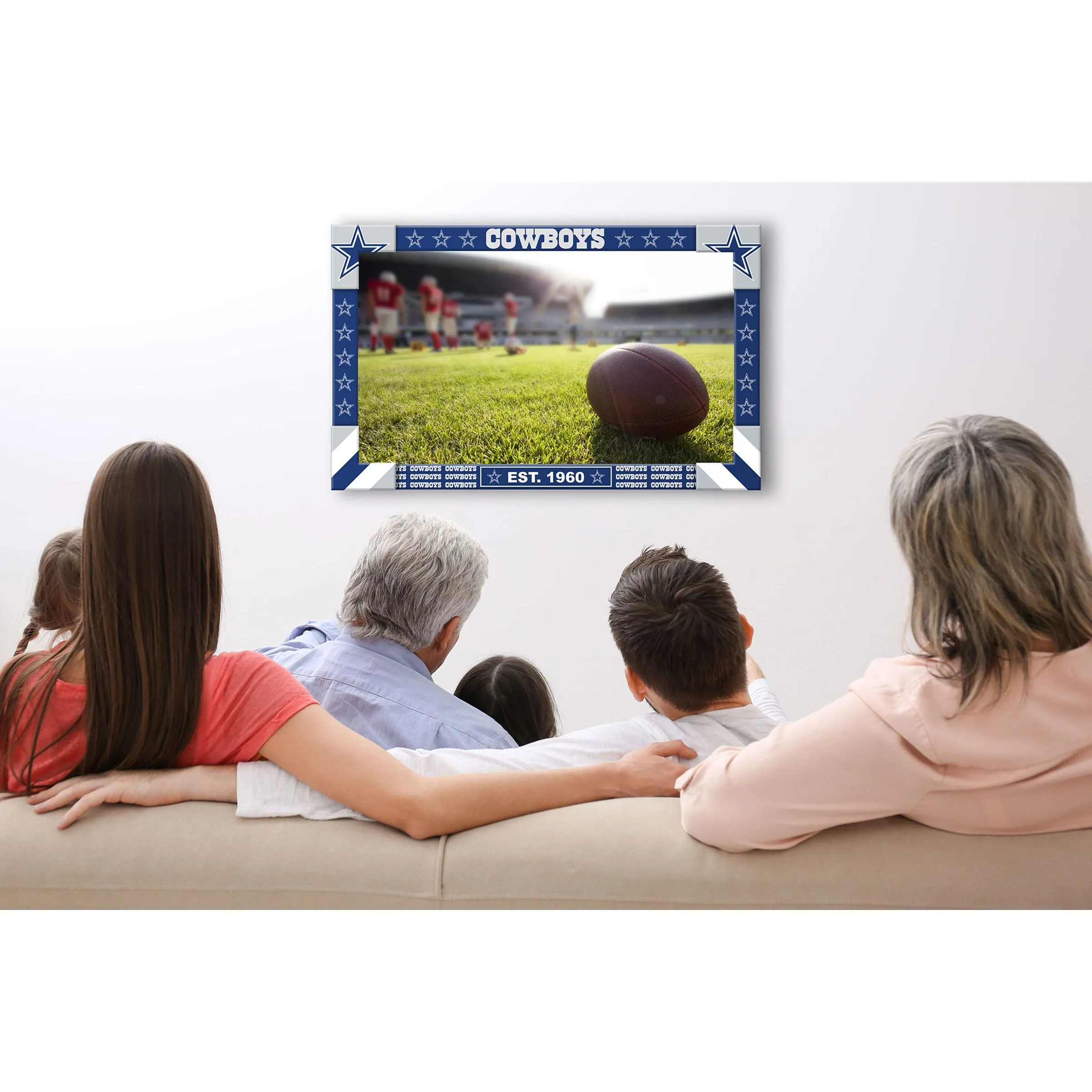 Imperial Dallas Cowboys Big Game TV Frame