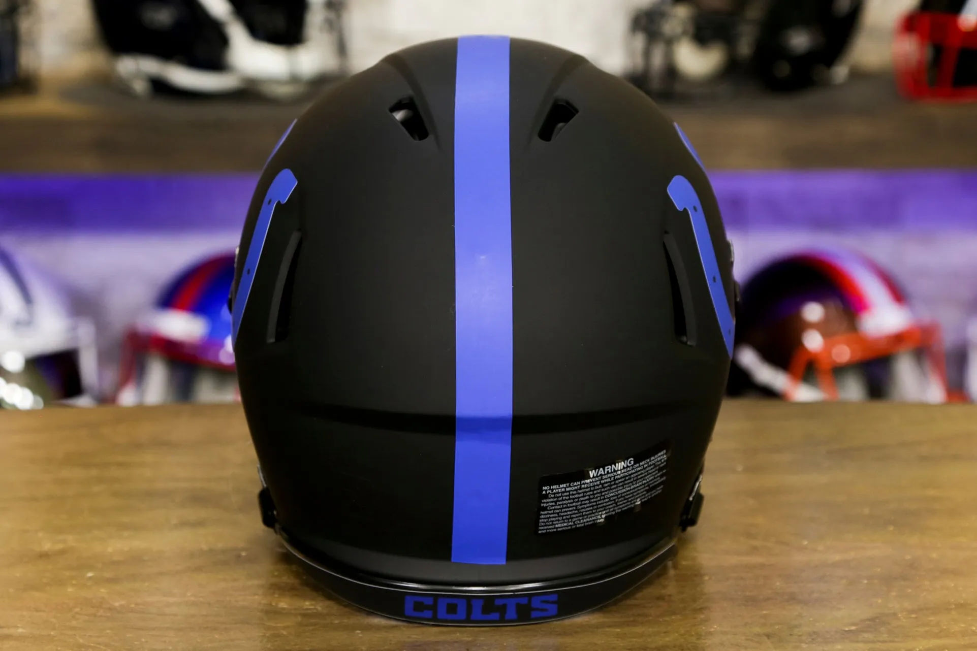 Indianapolis Colts Riddell Speed Authentic Helmet - Eclipse