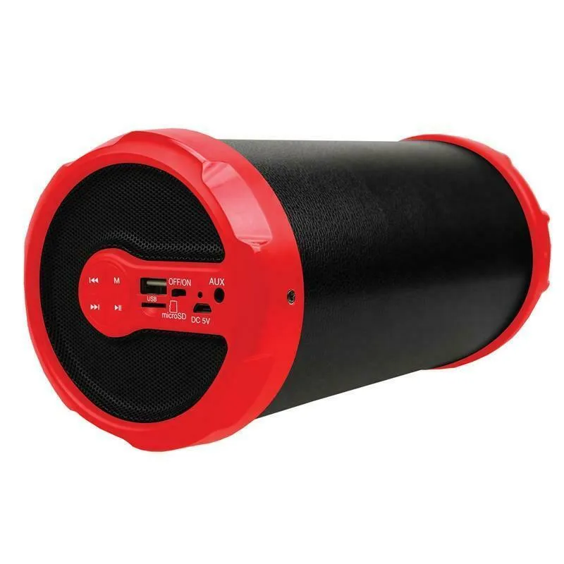 IQ SOUND 3-Inch Portable Bluetooth Rechargeable Speaker with FM Radio