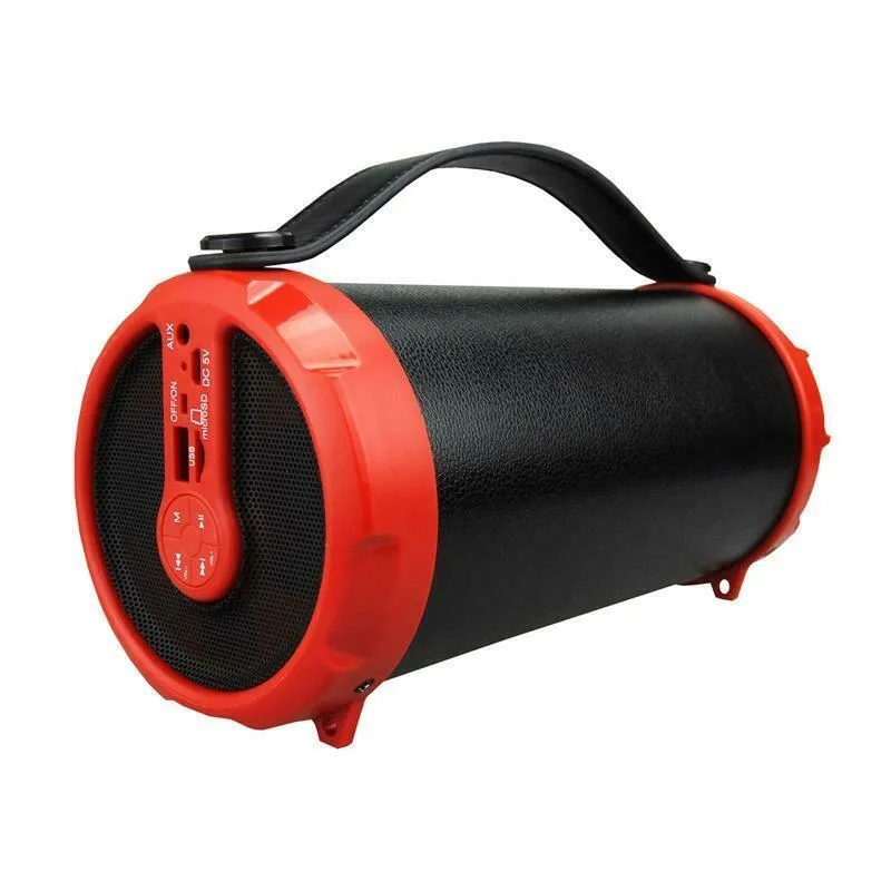 IQ SOUND 3-Inch Portable Bluetooth Rechargeable Speaker with FM Radio