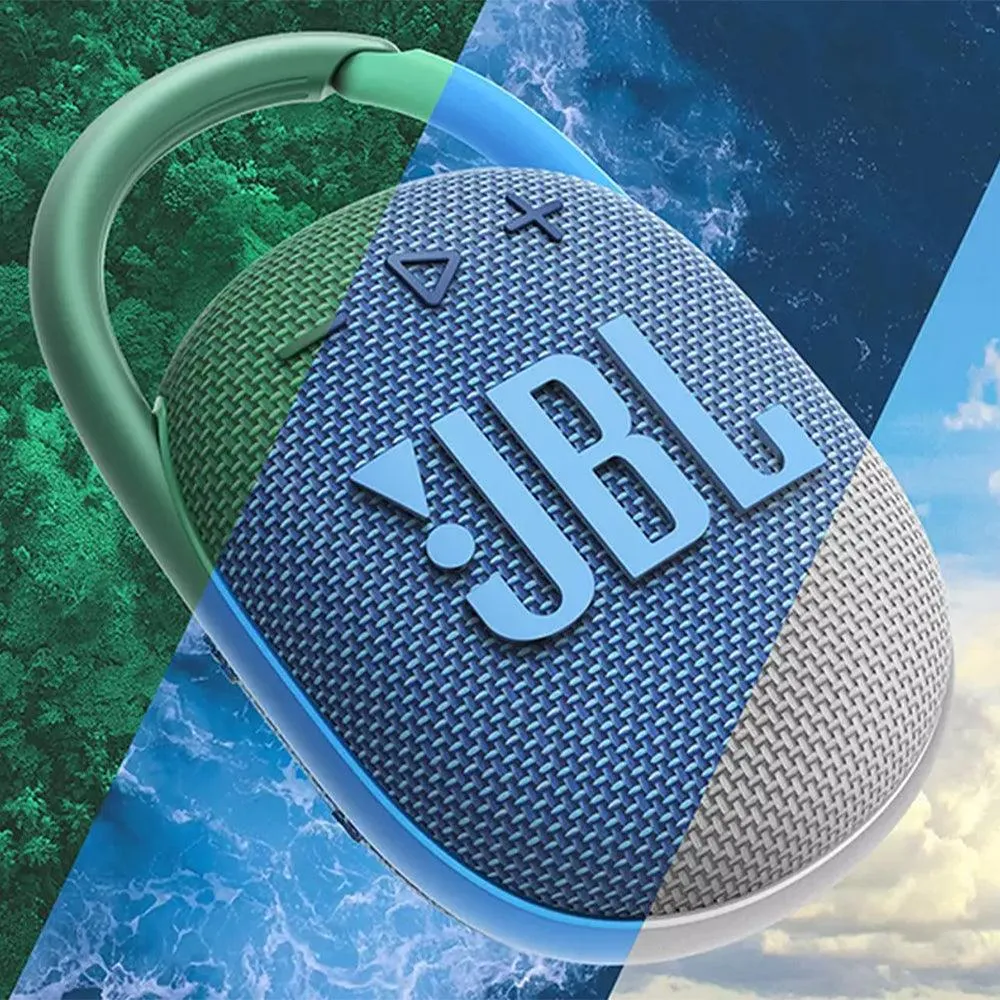 JBL Clip 4 Eco Waterproof Portable Bluetooth Speaker