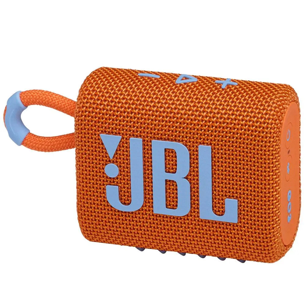 JBL Go 3 Waterproof Portable Bluetooth Speaker
