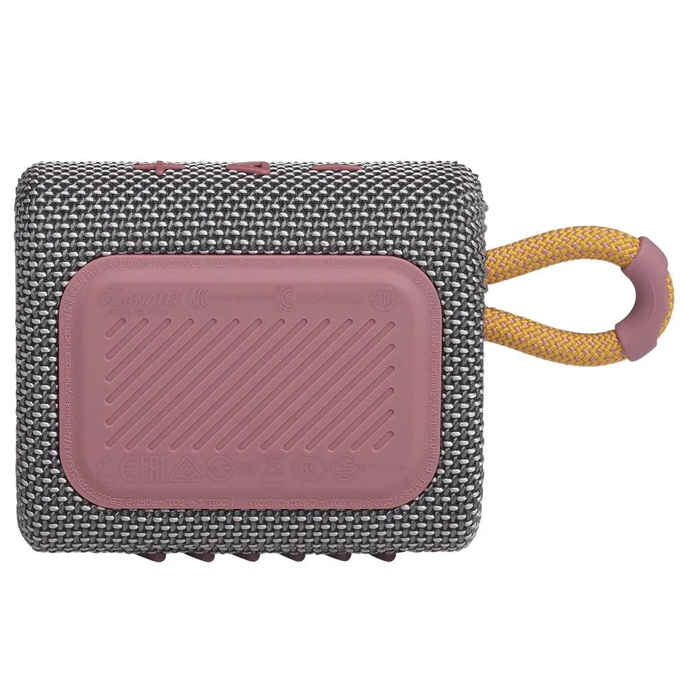 JBL Go 3 Waterproof Portable Bluetooth Speaker