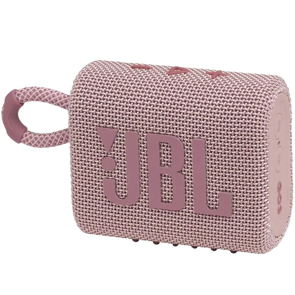 JBL Go 3 Waterproof Portable Bluetooth Speaker