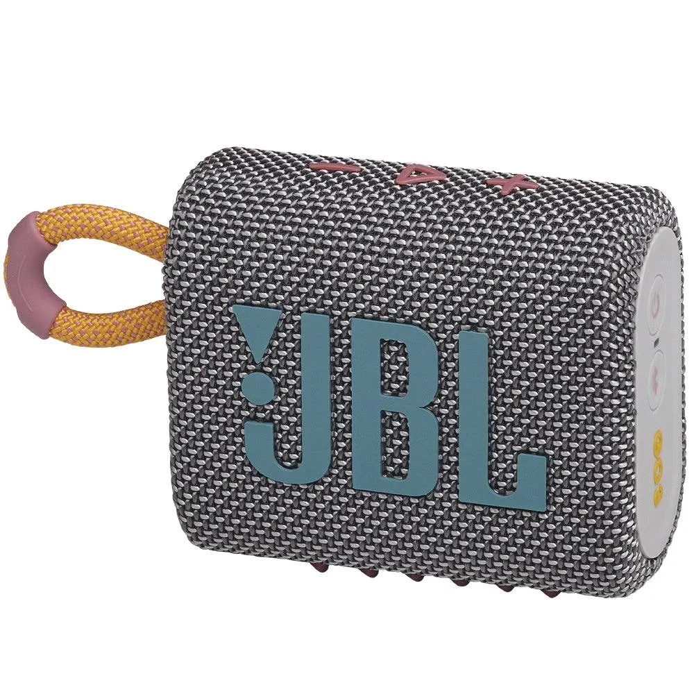 JBL Go 3 Waterproof Portable Bluetooth Speaker