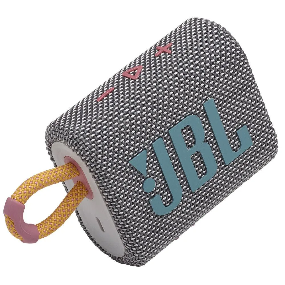 JBL Go 3 Waterproof Portable Bluetooth Speaker