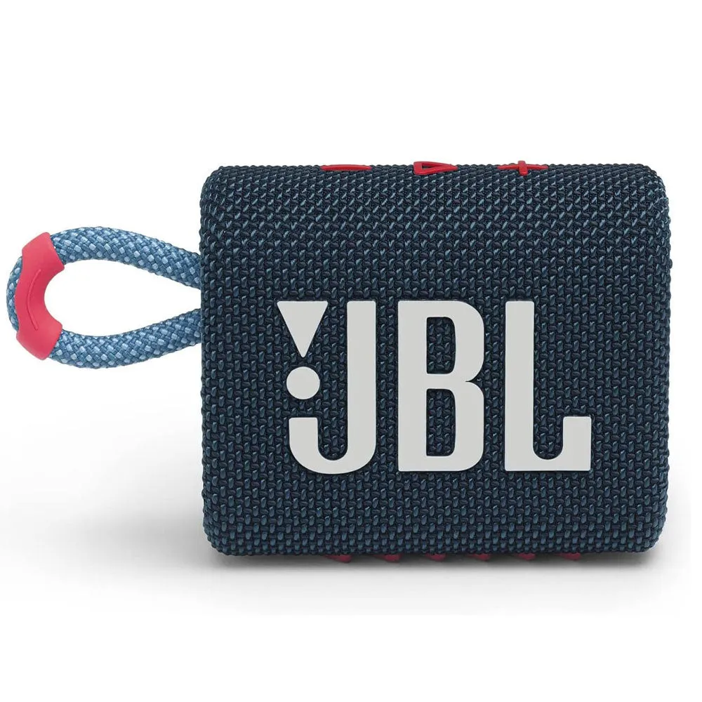 JBL Go 3 Waterproof Portable Bluetooth Speaker