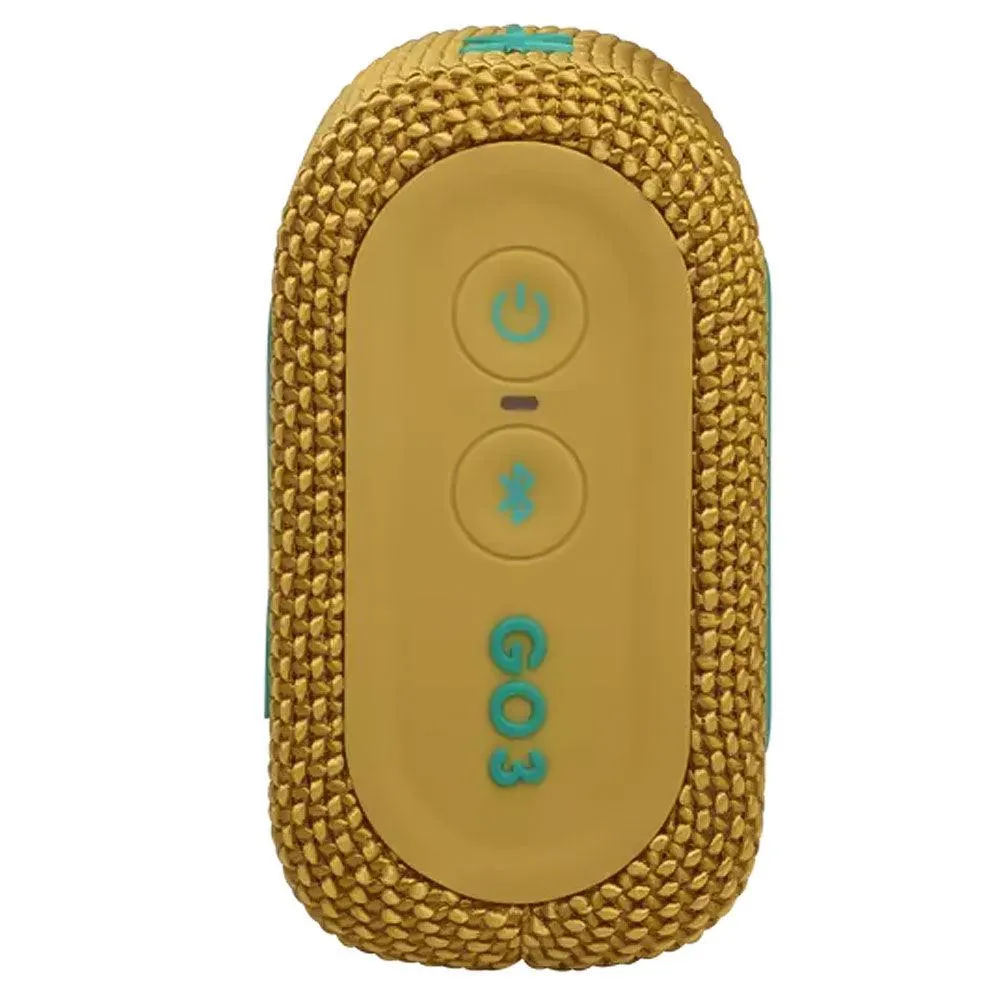 JBL Go 3 Waterproof Portable Bluetooth Speaker