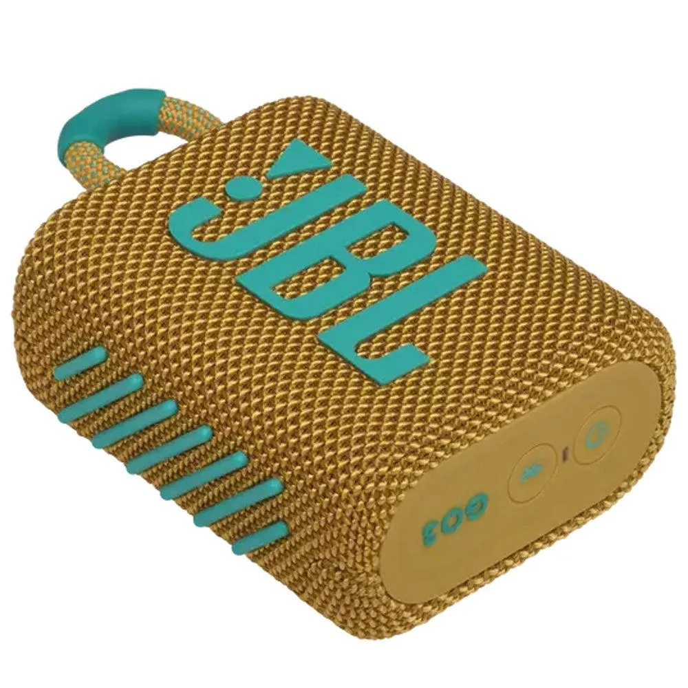 JBL Go 3 Waterproof Portable Bluetooth Speaker