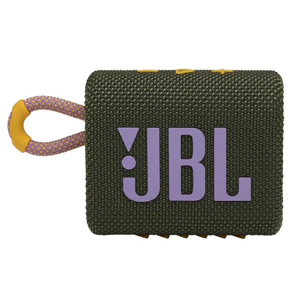 JBL Go 3 Waterproof Portable Bluetooth Speaker