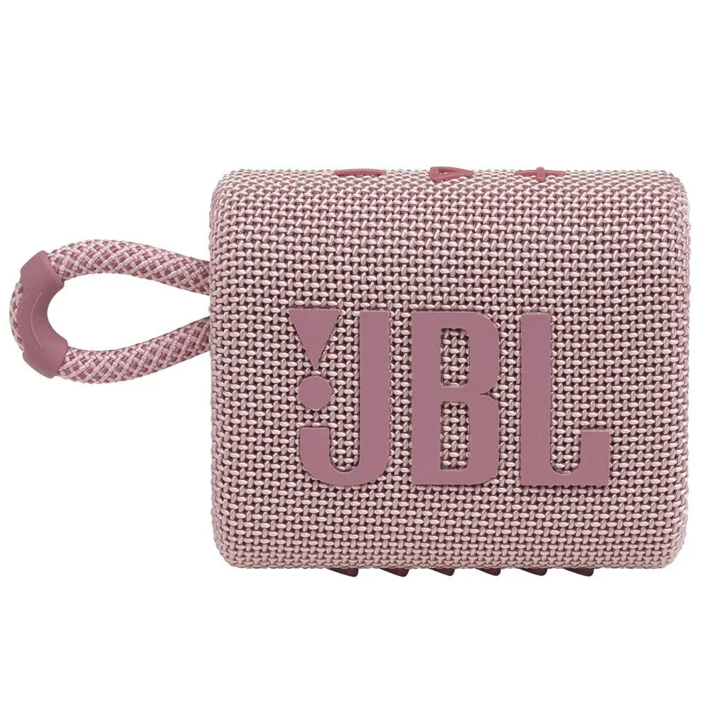JBL Go 3 Waterproof Portable Bluetooth Speaker