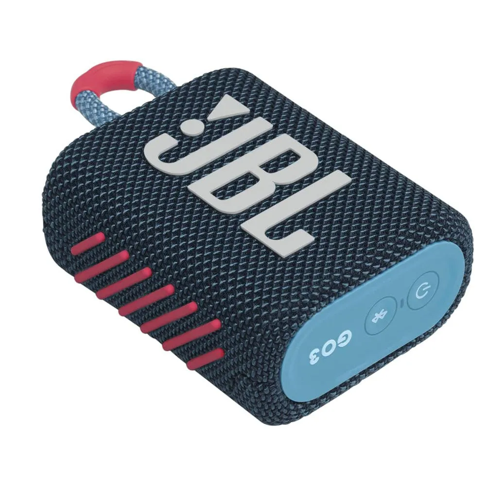 JBL Go 3 Waterproof Portable Bluetooth Speaker