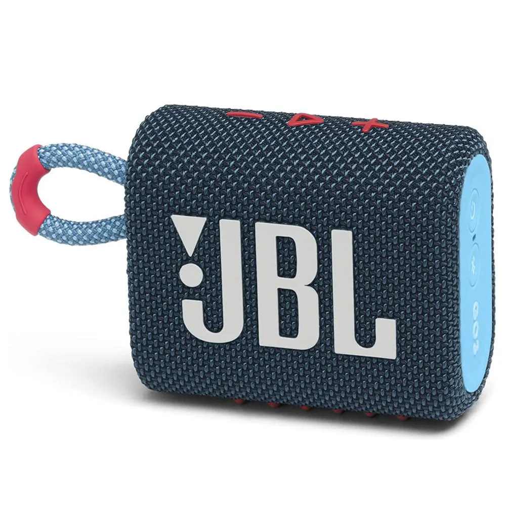 JBL Go 3 Waterproof Portable Bluetooth Speaker