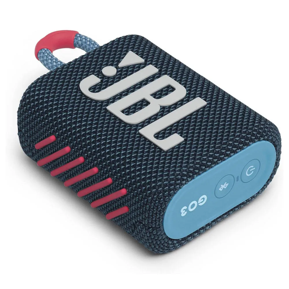 JBL Go 3 Waterproof Portable Bluetooth Speaker