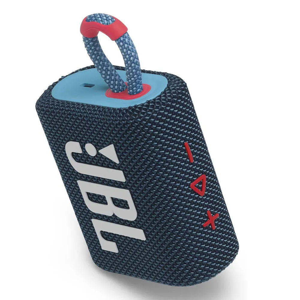 JBL Go 3 Waterproof Portable Bluetooth Speaker