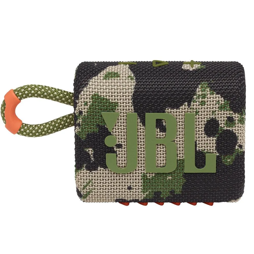 JBL Go 3 Waterproof Portable Bluetooth Speaker