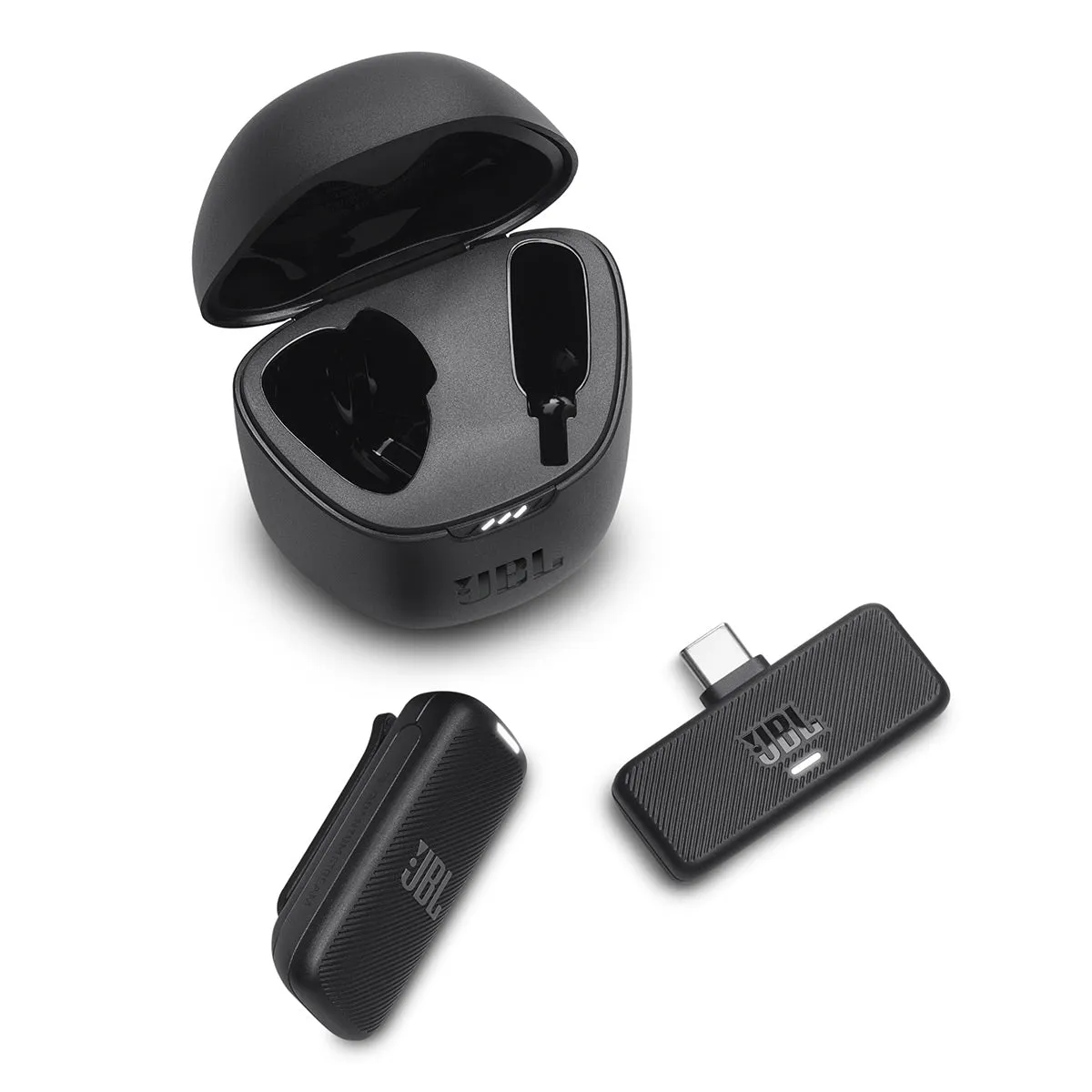 JBL Quantum Stream Wireless Wearable Streaming Microphone - USB-C (Black)