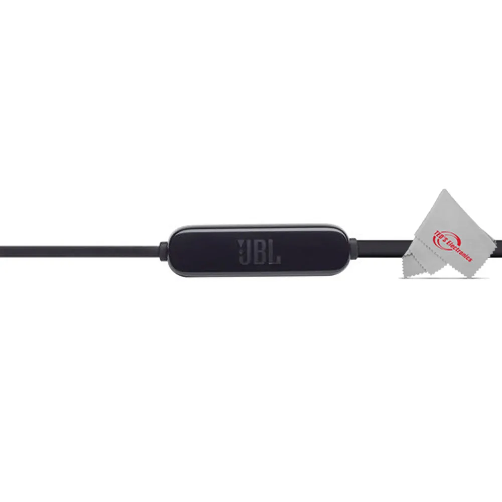 JBL TUNE 115BT Wireless In-Ear Headphones Pure Bass Sound Black with Mic