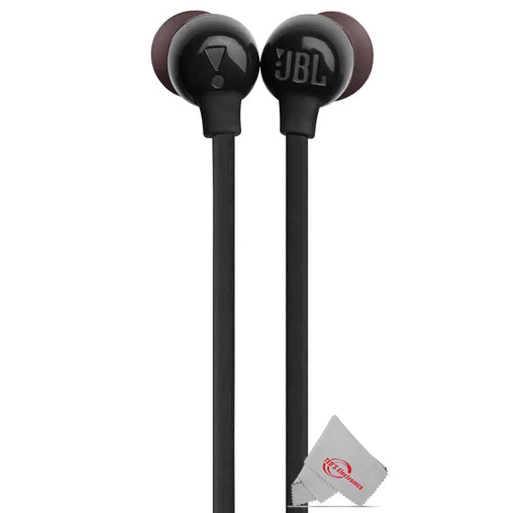 JBL TUNE 115BT Wireless In-Ear Headphones Pure Bass Sound Black with Mic