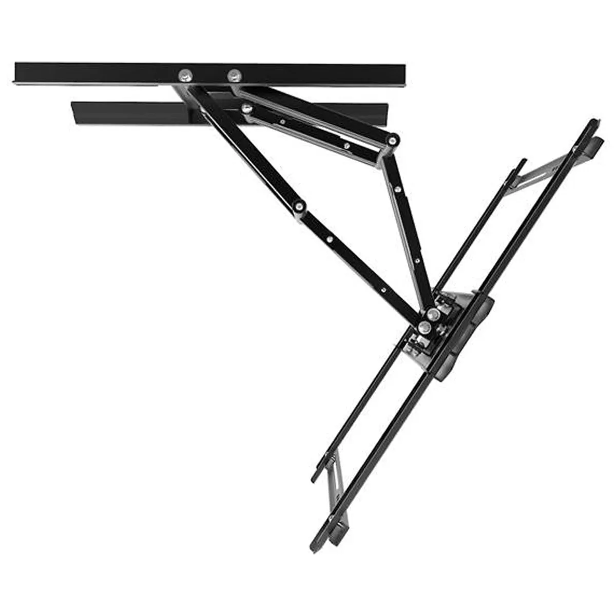 Kanto OPEN BOX PDX650SG Stainless Steel Full Motion Dual Stud Outdoor TV Mount for 37” – 75” TVs-Excellent Condition