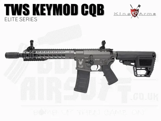King Arms M4 TWS KeyMod CQB Elite - Grey