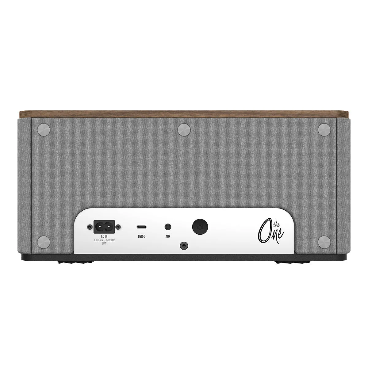 Klipsch The One Plus Premium Bluetooth 5.3 Speaker (Walnut)