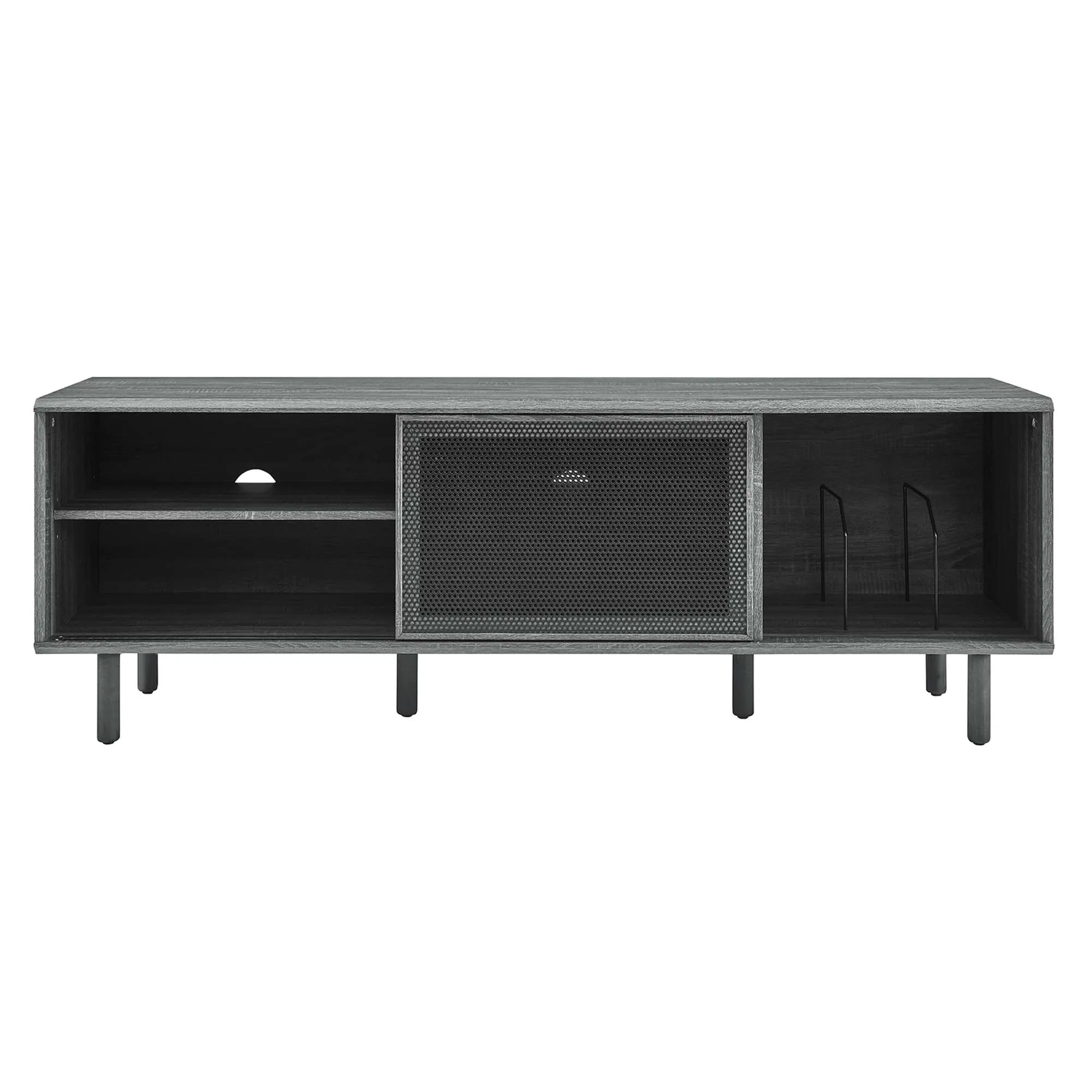 Kurtis 67" TV and Vinyl Record Stand by Modway