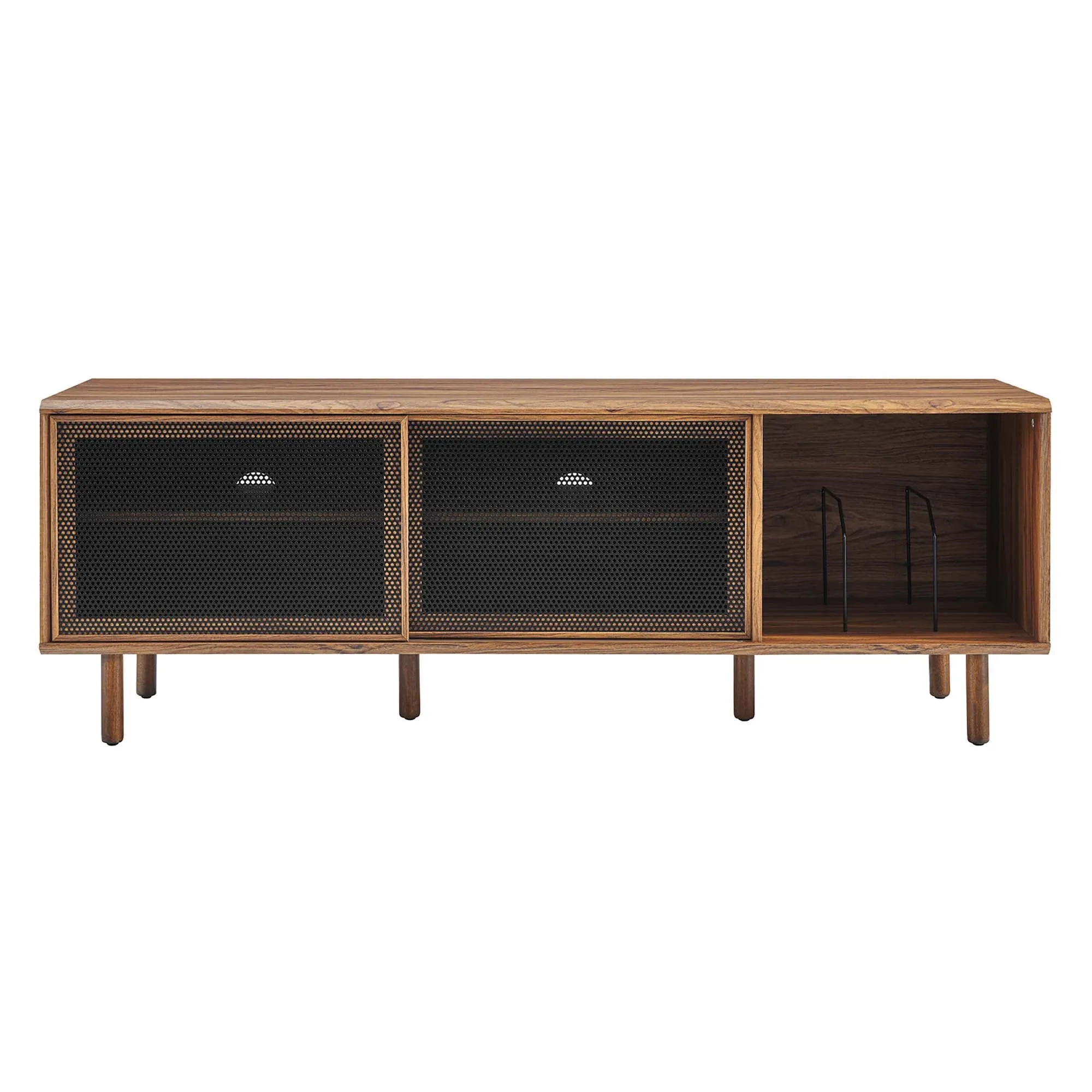 Kurtis 67" TV and Vinyl Record Stand by Modway