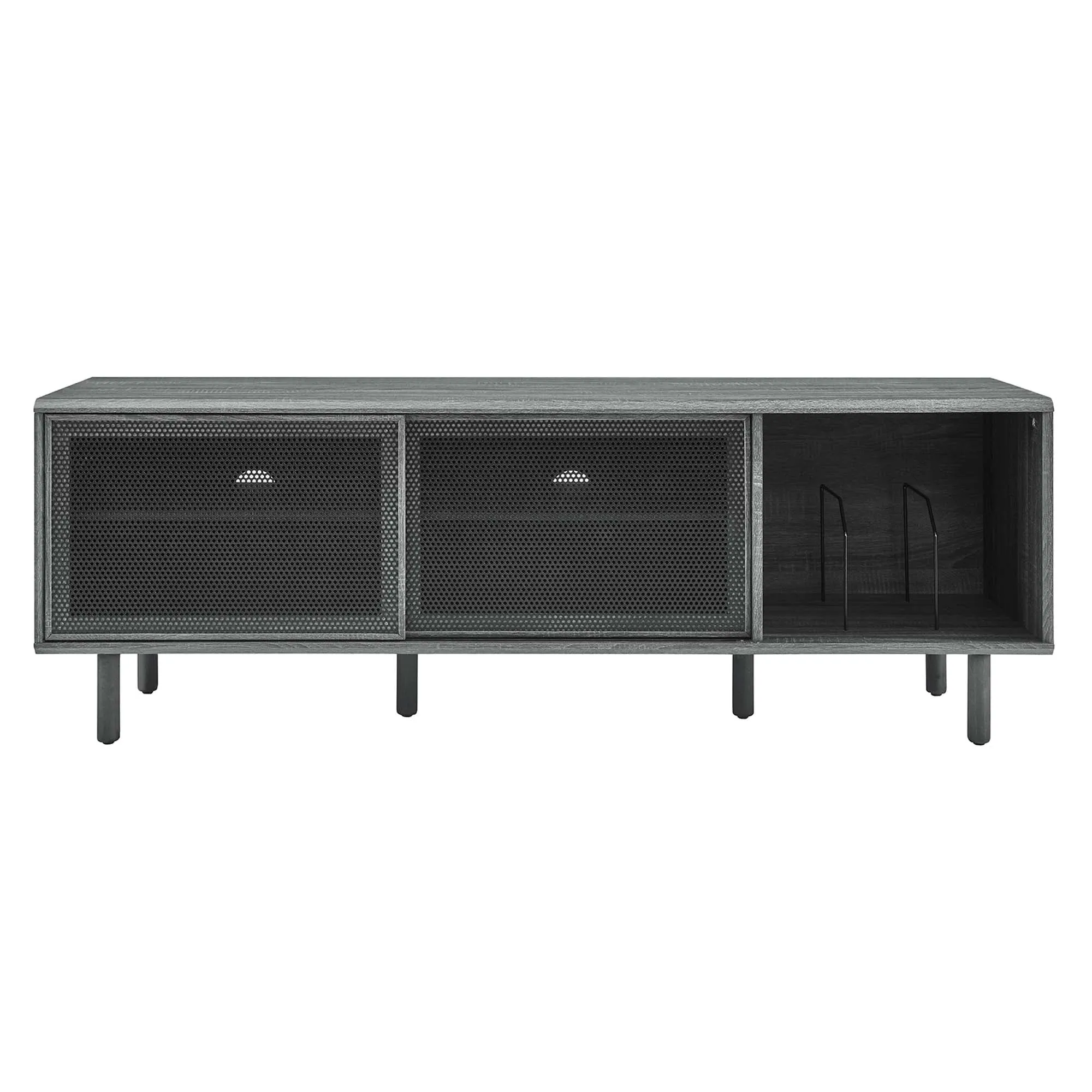 Kurtis 67" TV and Vinyl Record Stand by Modway