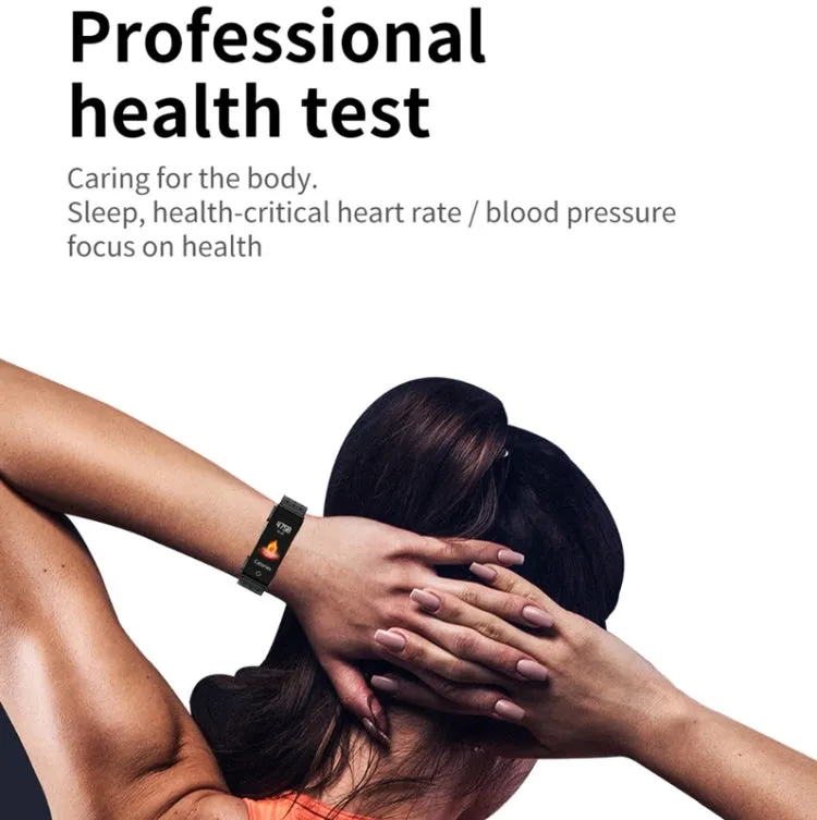 L890 1.14 inch TFT Color Screen Sports Bracelet with Bluetooth Headset, Support Call Reminder/Heart Rate Measurement/Blood Pressure Monitoring/Body Temperature Measurement(Blue)