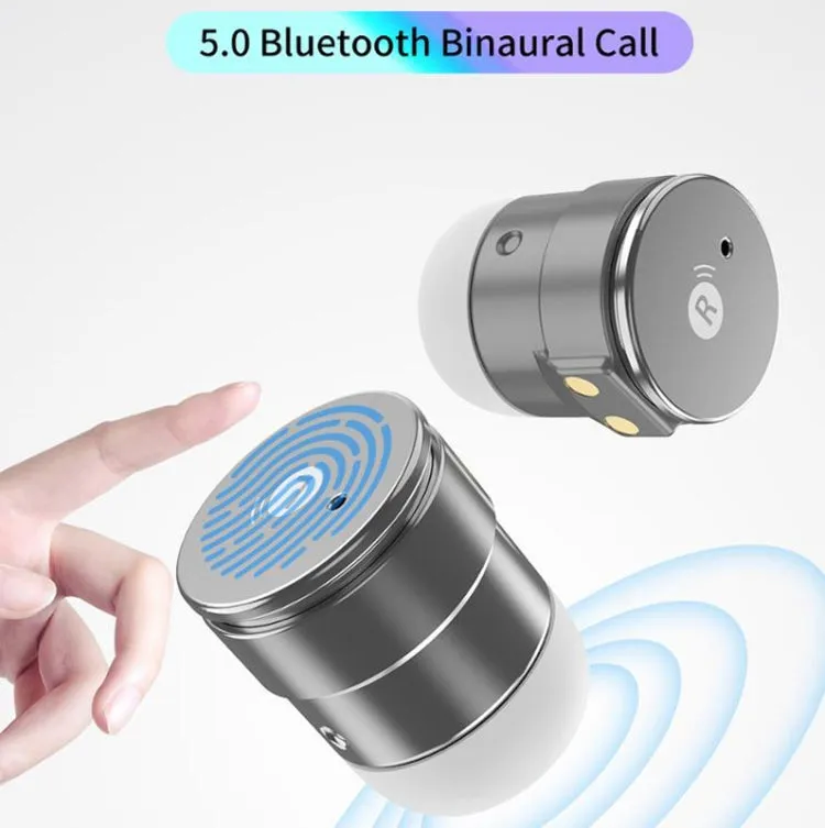 L890 1.14 inch TFT Color Screen Sports Bracelet with Bluetooth Headset, Support Call Reminder/Heart Rate Measurement/Blood Pressure Monitoring/Body Temperature Measurement(Blue)