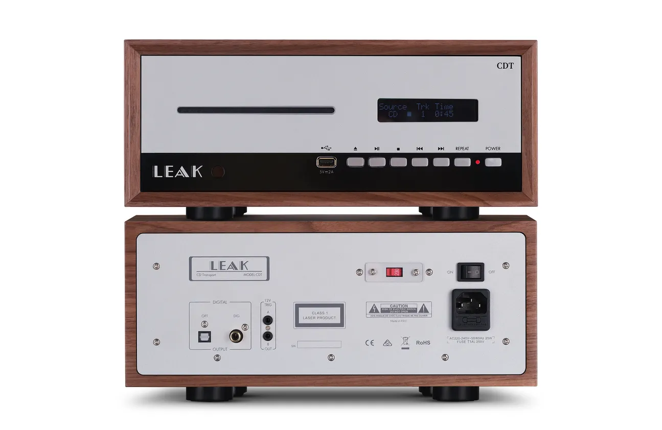 LEAK CDT CD Transport in Walnut