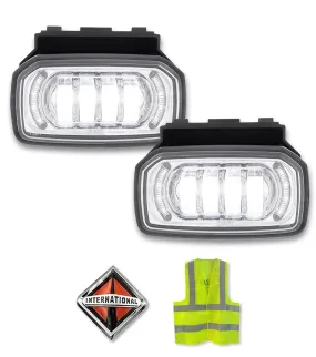 LED Projector Fog Light Pair International LT625 2018 