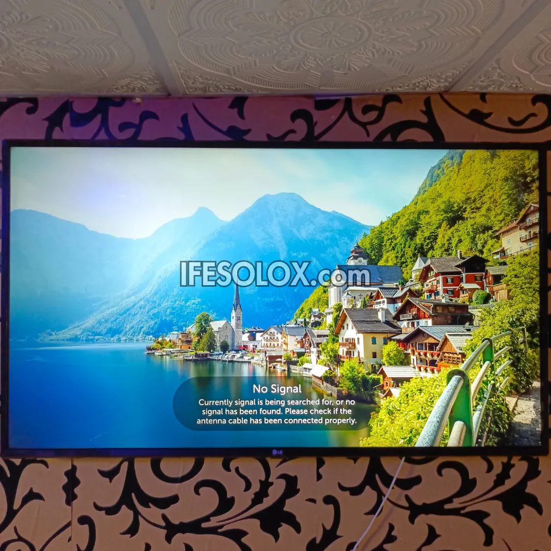 LG 49 Inch 49UJ63 Series webOS 3.5 Smart 4K UHD IPS LED TV with Built-in Bluetooth, WiFi, Miracast - UK Used