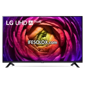 LG 55 inch UR73 Series AI Thinq webOS Smart with Active HDR 4K UHD LED TV   2 Years Warranty - Brand New