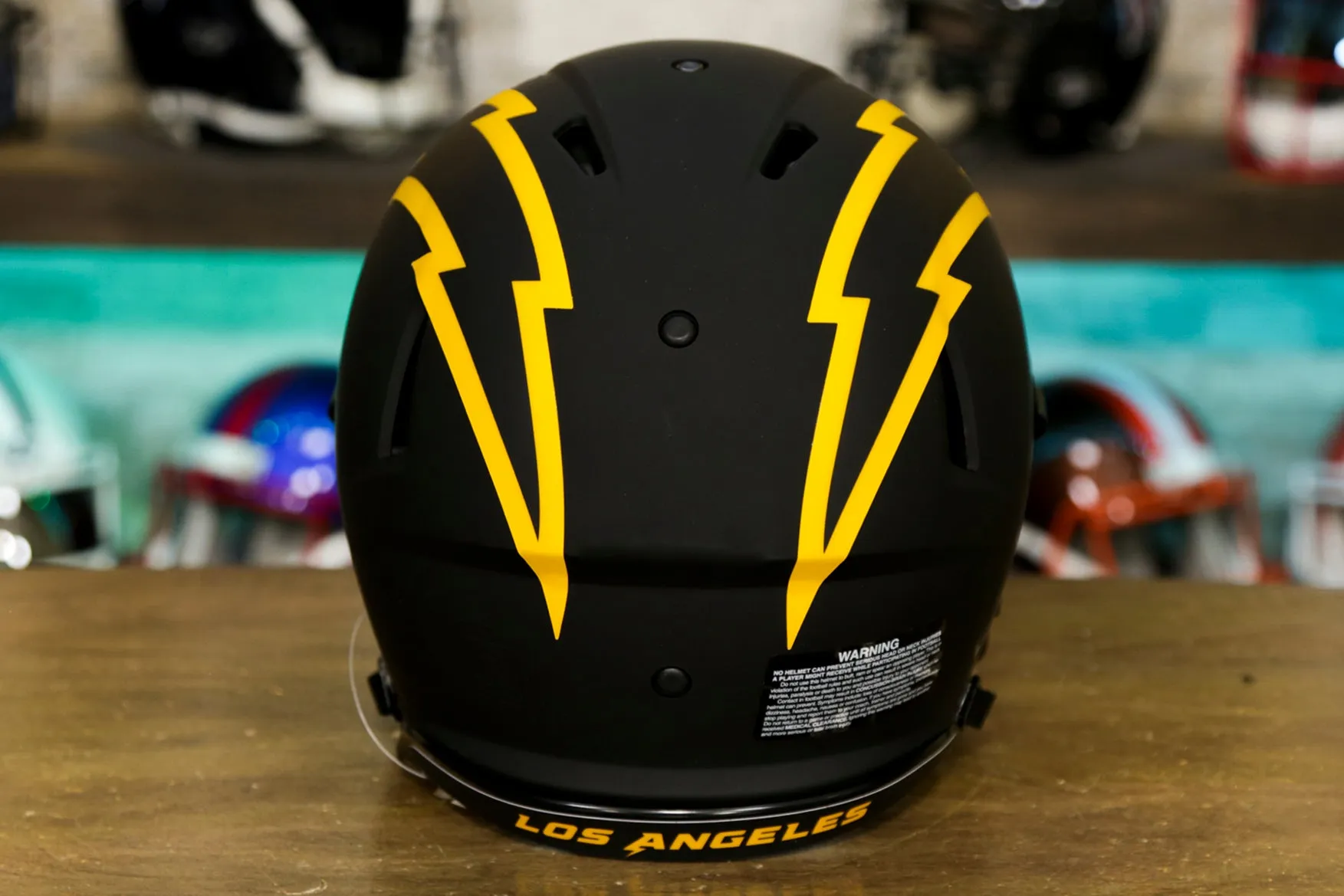 Los Angeles Chargers Riddell Speed Authentic Helmet - Eclipse