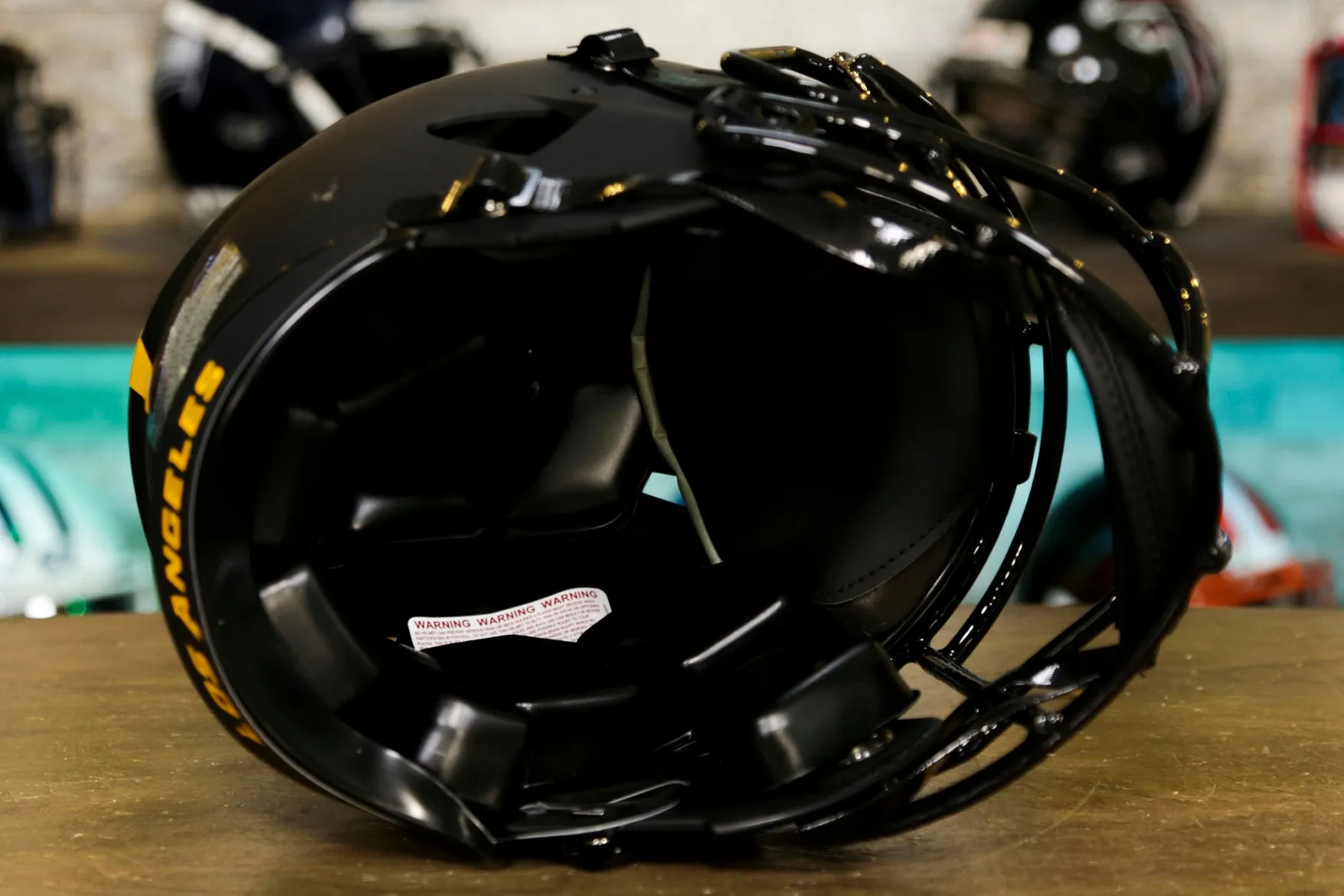 Los Angeles Chargers Riddell Speed Authentic Helmet - Eclipse