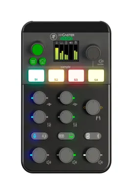 Mackie M Caster Studio Live Streaming Mixer - Black