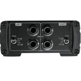 Mackie MDB-2P Stereo Passive Direct Box