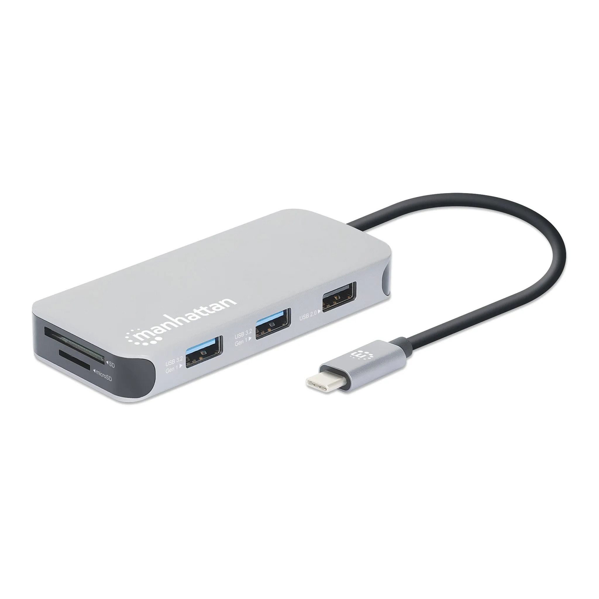 Manhattan 130615 8-in-1 USB-C Docking Station with Power Delivery