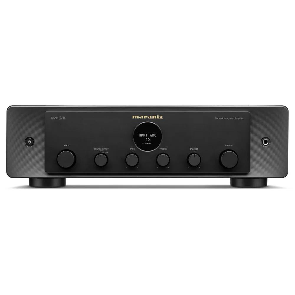 Marantz MODEL 40n Integrated Stereo Amplifier with Streaming Built In Black