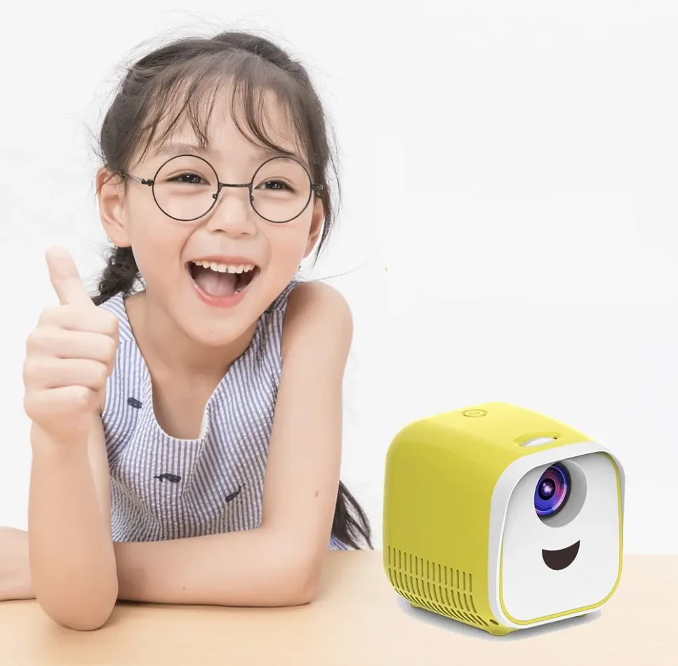 Mini Portable Projector Pocket Video Projector HD 1080p
