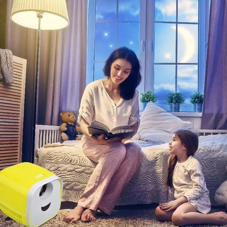 Mini Portable Projector Pocket Video Projector HD 1080p
