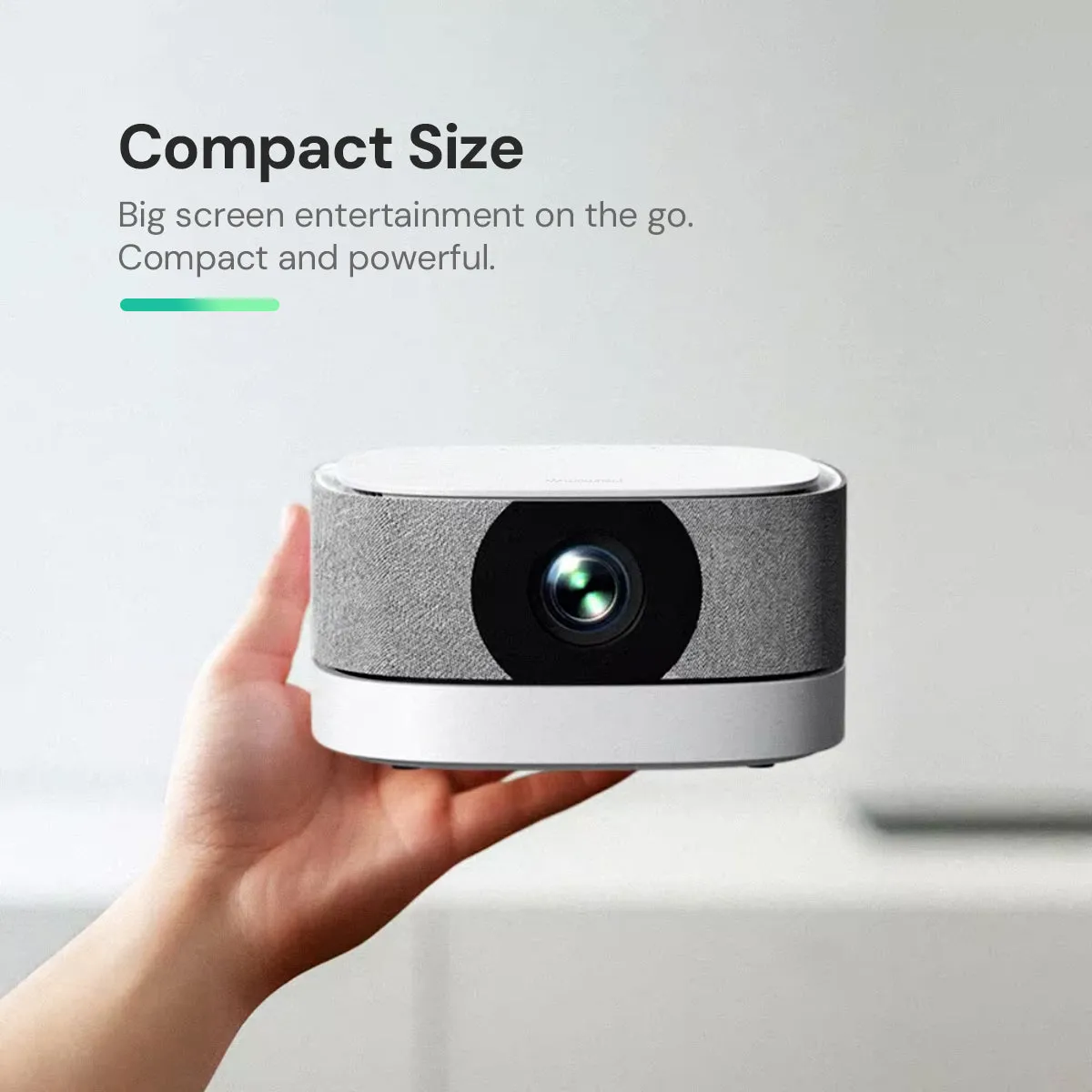 Mini Portable Projector with 5G WiFi & Bluetooth [ Battery Powered Projector] 300 ANSI Smart Projector 4K Support 1080P | Home Video Projector