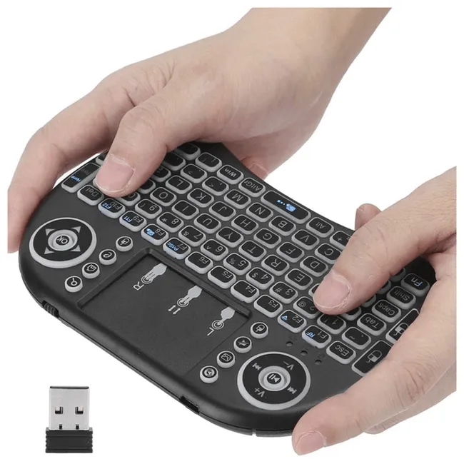 Mini teclado inalámbrico para TV - PC - Laptop