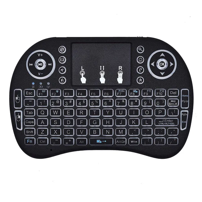 Mini teclado inalámbrico para TV - PC - Laptop