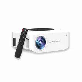 Mini WiFi Projector |1500 Lumens/Screen Size upto 100inch|Native Res 800x480P|Wireless Screen Mirroring Home Theater Video Projectors